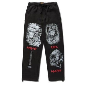 PRIMITIVE x NARUTO Village Sweatpants Size Medium & X-Large Anime Merch **New**